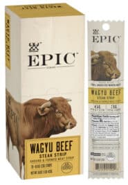 Wagyu Beef Snack Strips - 20/Box